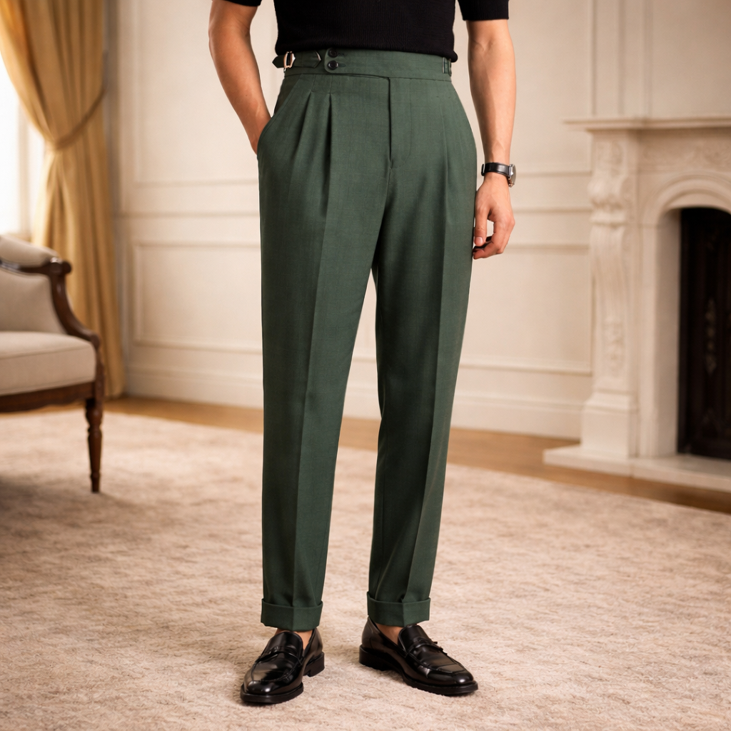 Kensington™ – Pantalón Sartorial de Cintura Alta
