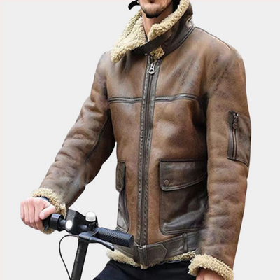 Chaqueta de cuerina Turin