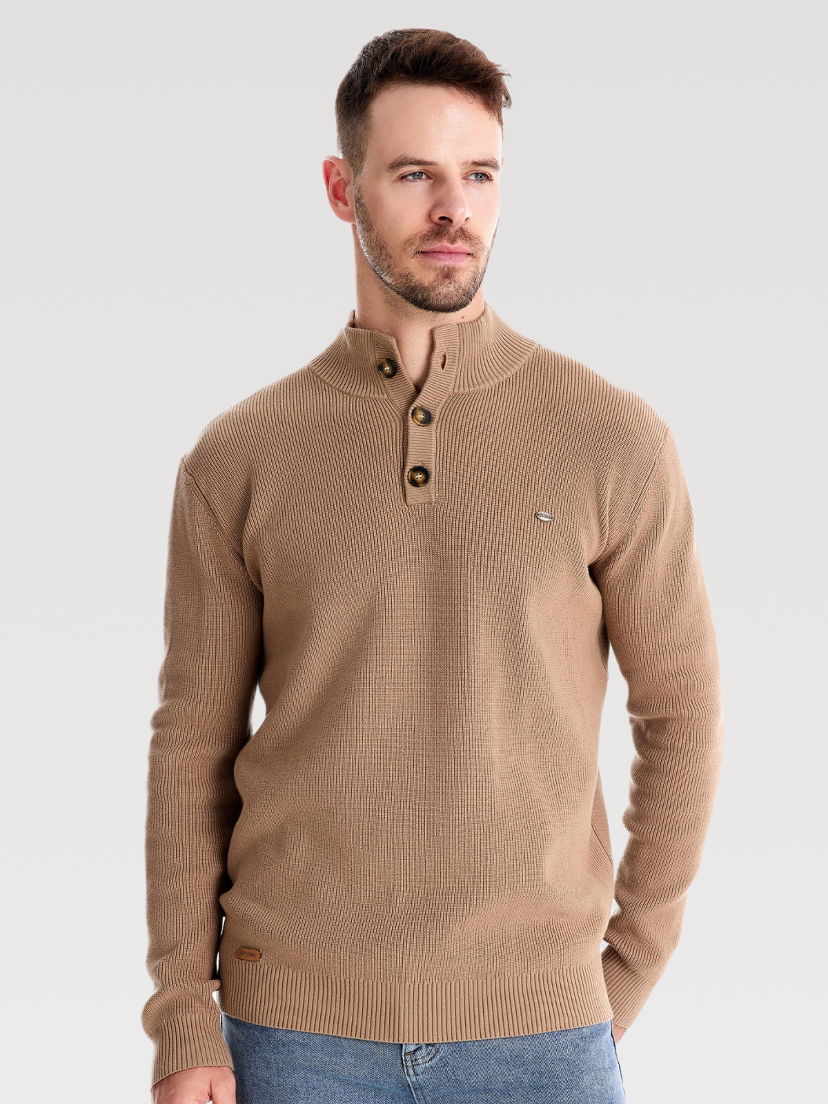 Nemur - Sweater Tejido Con Botones