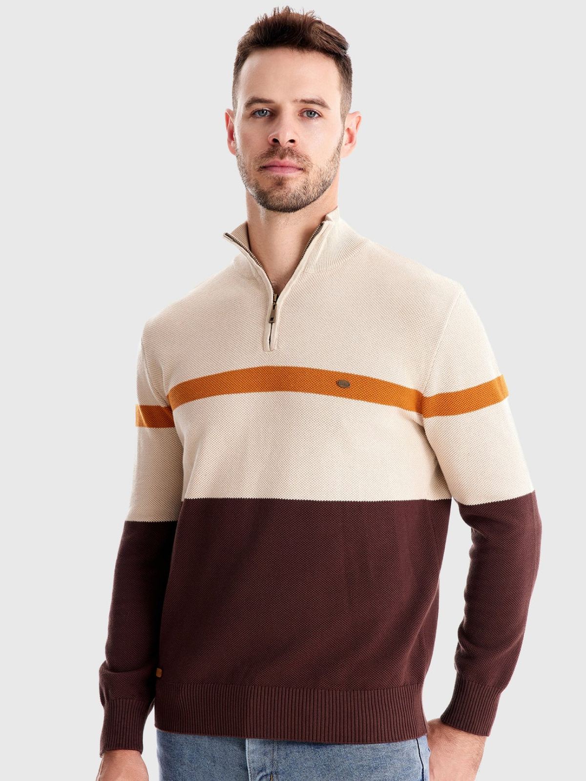 Cedra - Sweater Bicolor