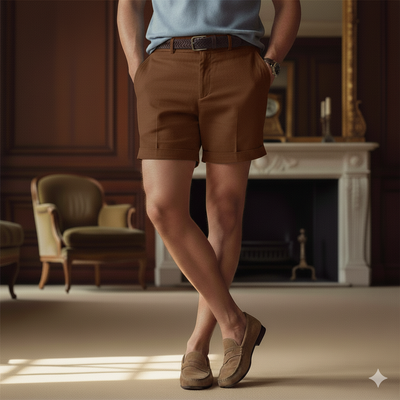 MARCO™ | SHORT DE ESTILO LINO ELEGANTE