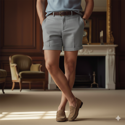 MARCO™ | SHORT DE ESTILO LINO ELEGANTE
