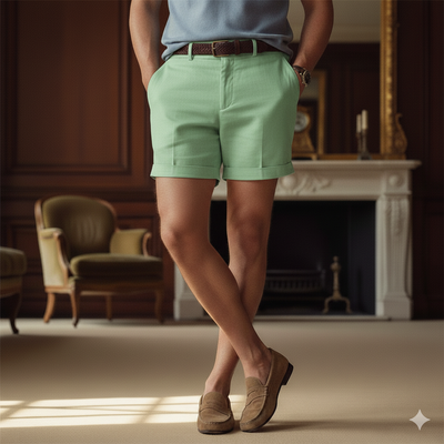 MARCO™ | SHORT DE ESTILO LINO ELEGANTE