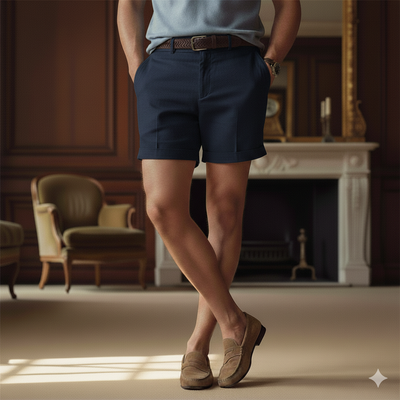 MARCO™ | SHORT DE ESTILO LINO ELEGANTE