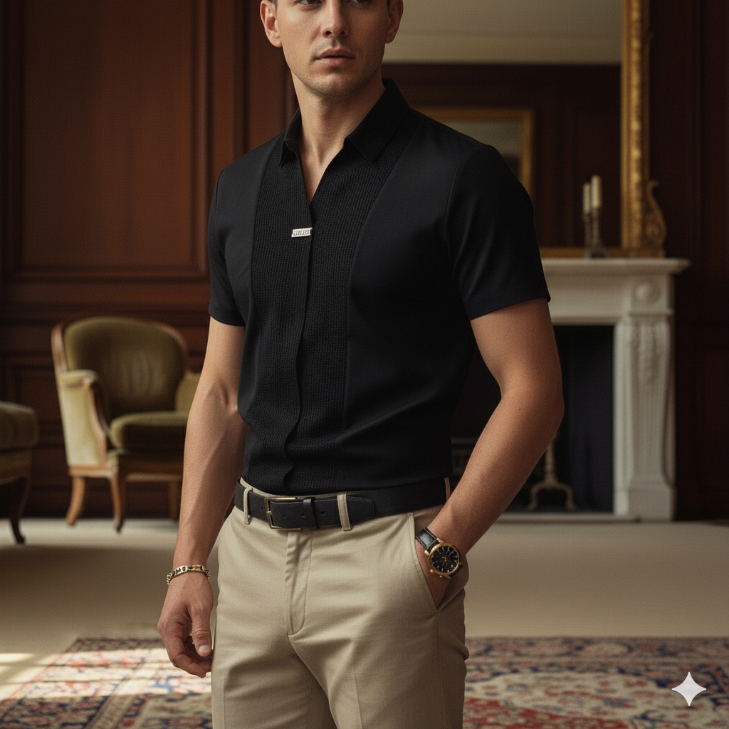 FlexiFit™ | Polo Elástico Elegante