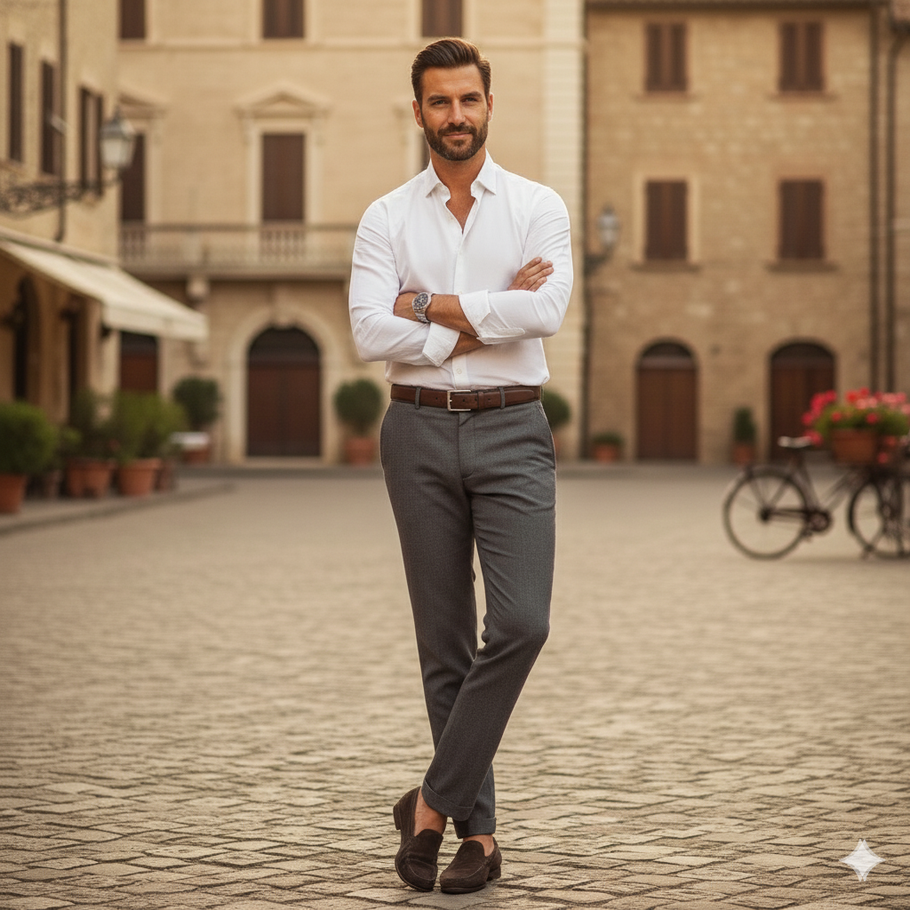 JEFF FERRONI™ | CAMISA LIGERA ELEGANTE PREMIER