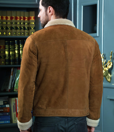 Chaqueta Gamuza y plush Sabatini