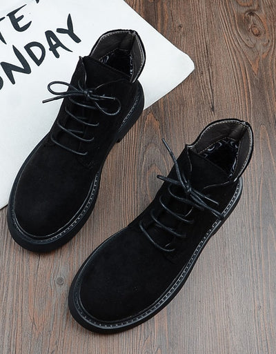 Bota retro con cordones Stellina