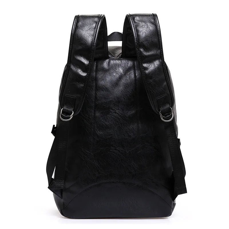 Mochila de piel sintetica para hombre