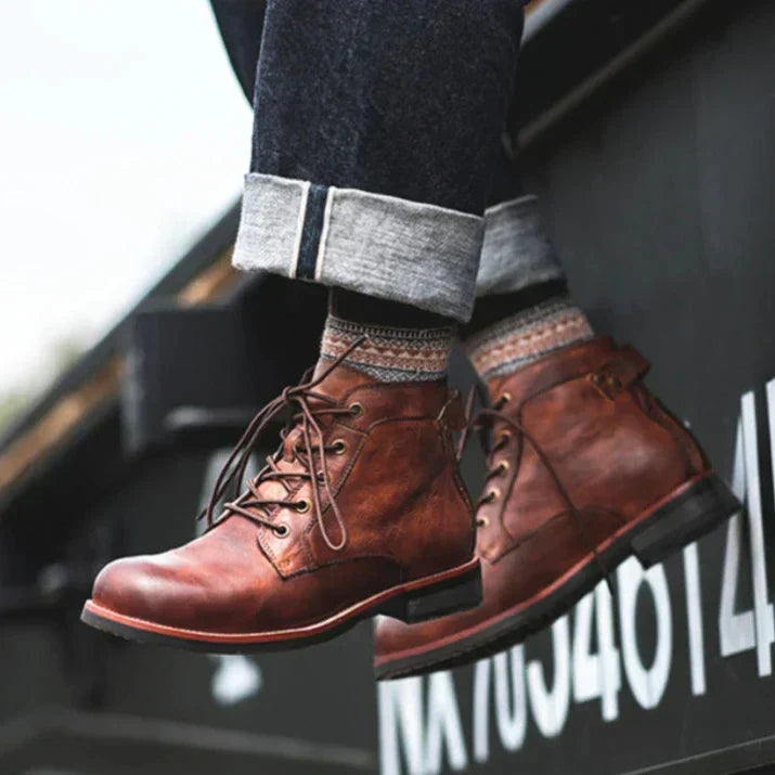 Zapato caña alta  Bice