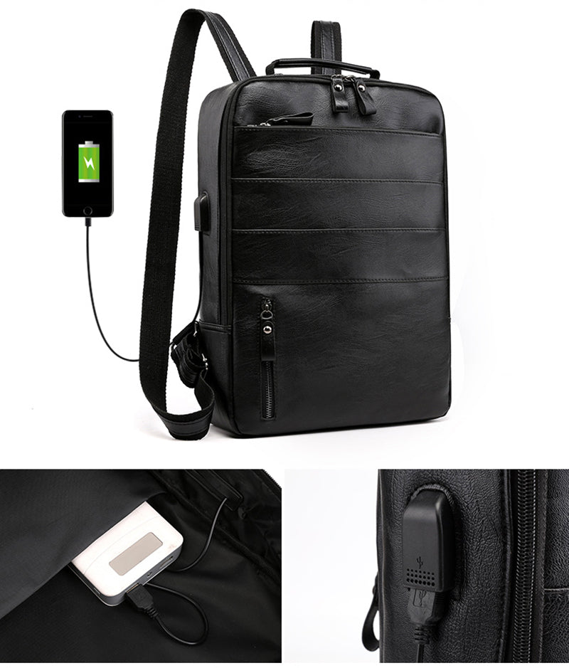 Mochila de Ecocuero para hombre