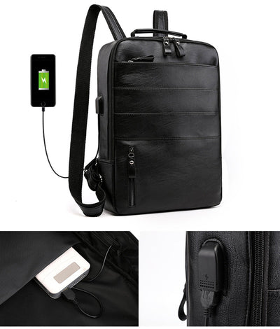 Mochila de Ecocuero para hombre