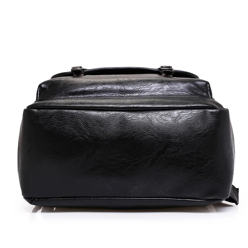 Mochila de piel sintetica para hombre