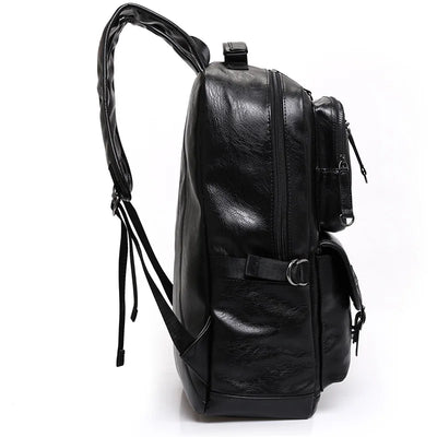 Mochila de piel sintetica para hombre