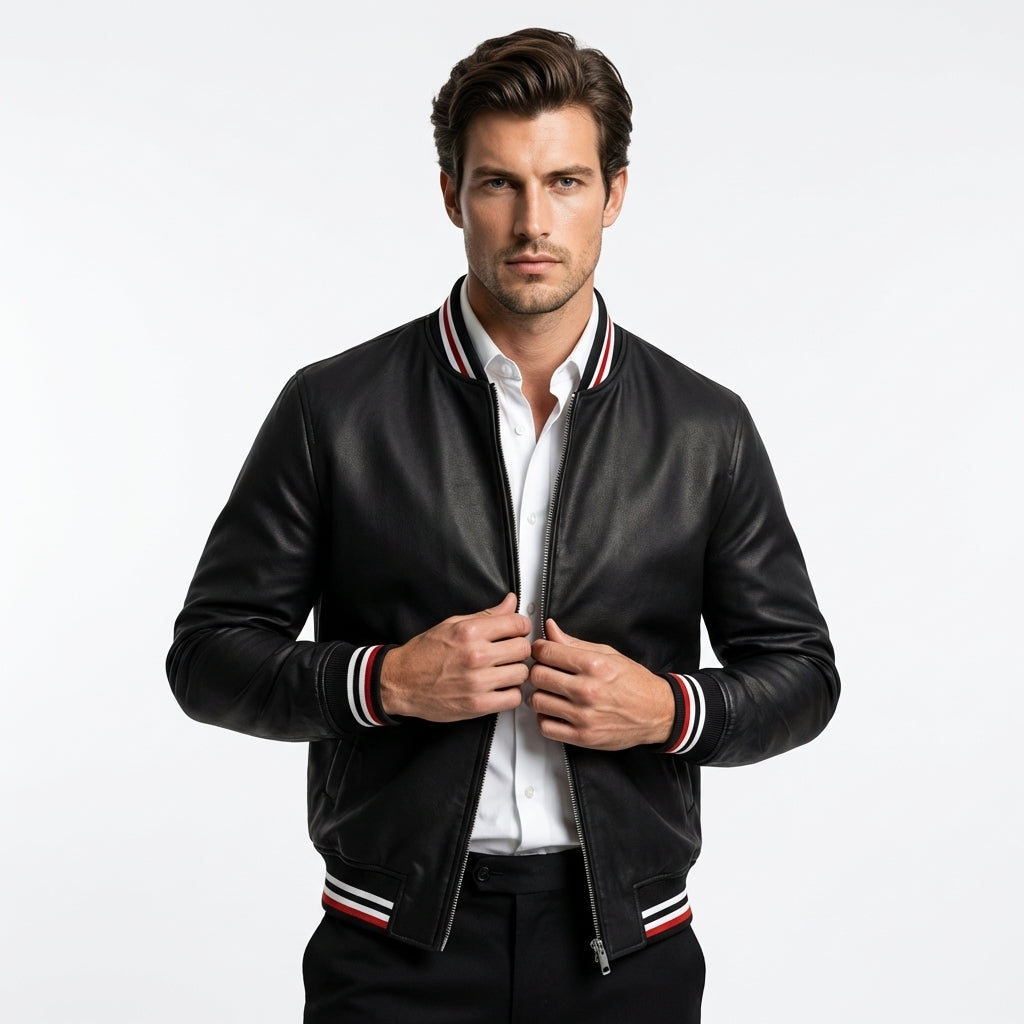 Christopher™ | Varsity Jacket de Alta Gama