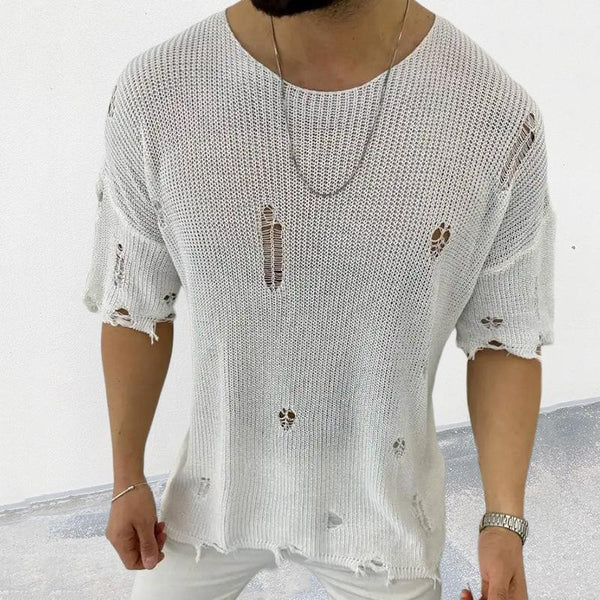 Sweater rasgado Gabriele