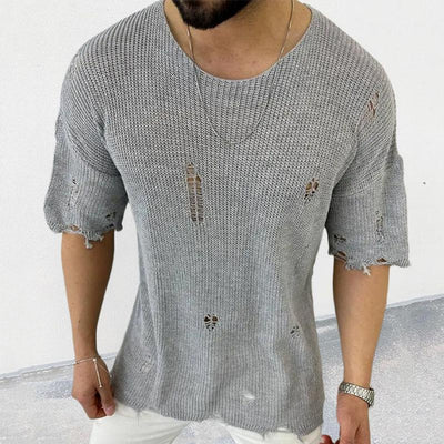 Sweater rasgado Gabriele