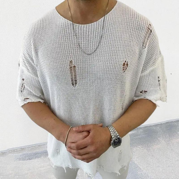 Sweater rasgado Gabriele