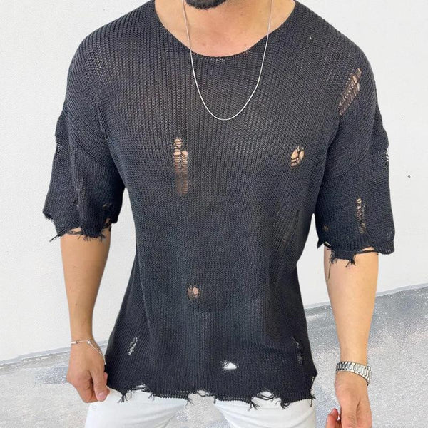 Sweater rasgado Gabriele