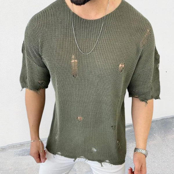 Sweater rasgado Gabriele