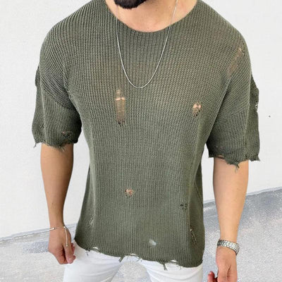 Sweater rasgado Gabriele