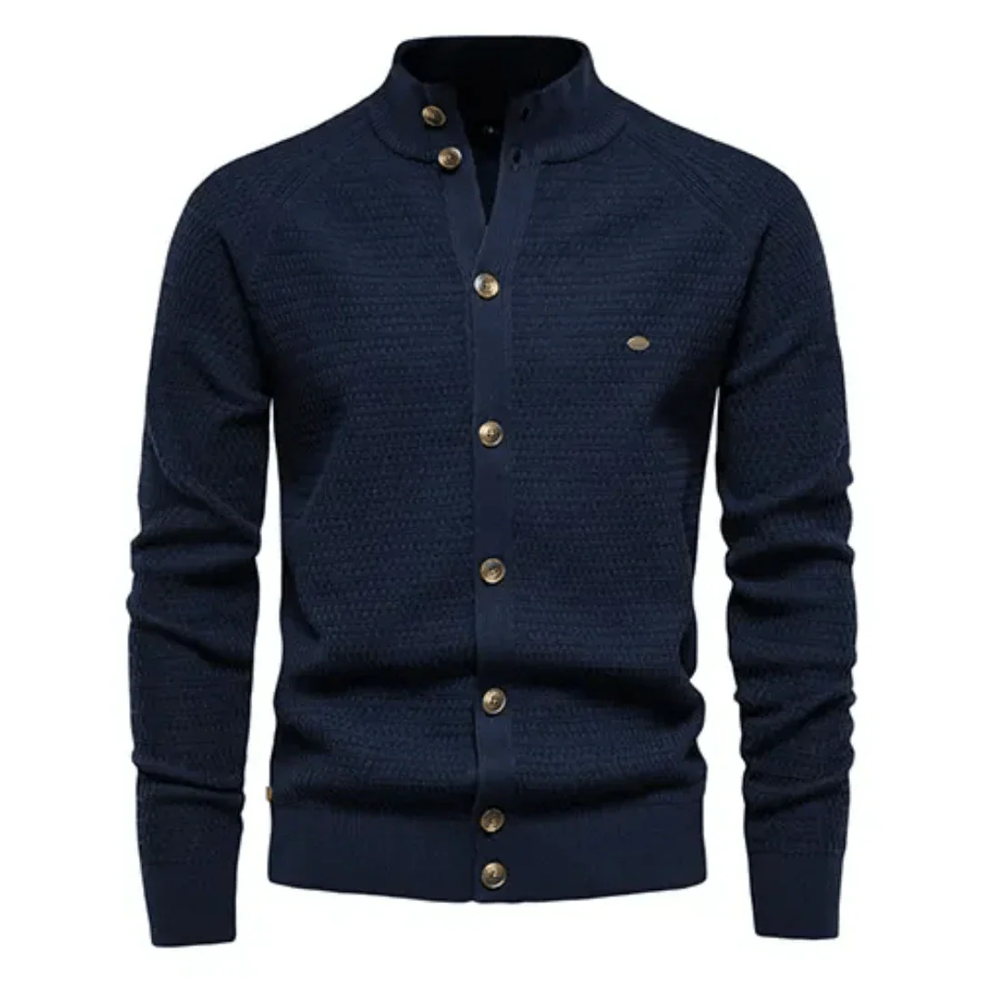 Sweater fino de botones Serra