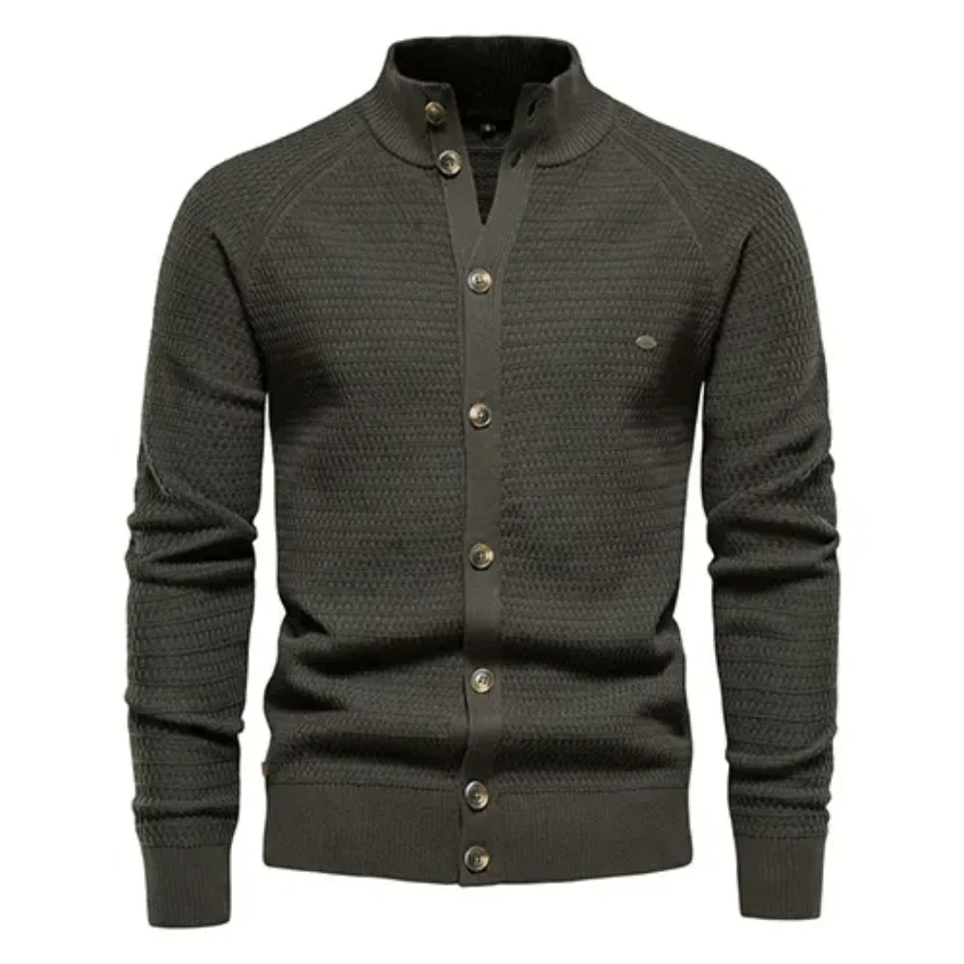 Sweater fino de botones Serra