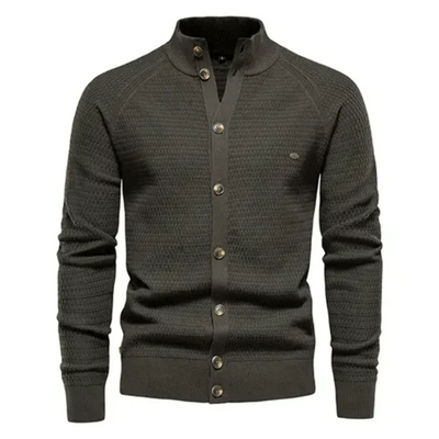 Sweater fino de botones Serra
