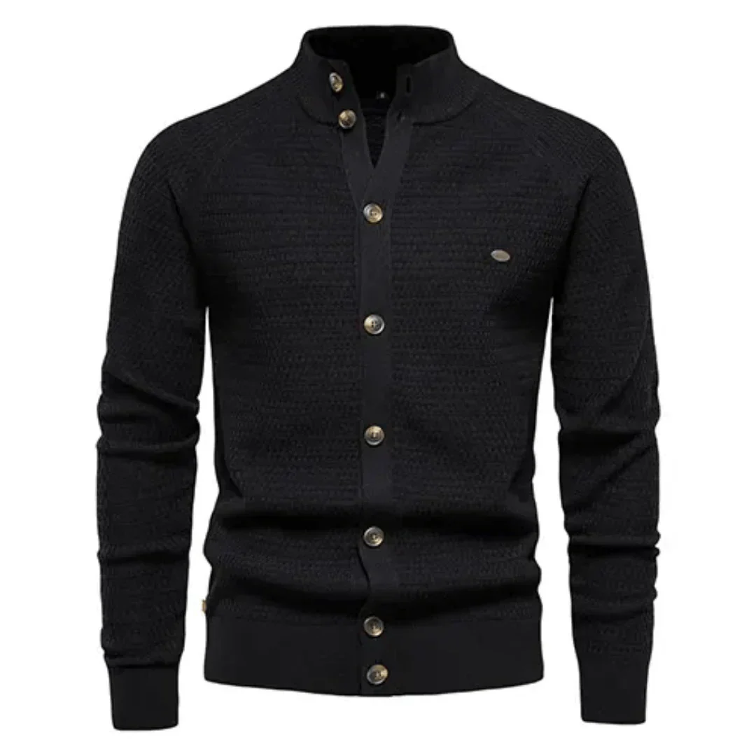 Sweater fino de botones Serra