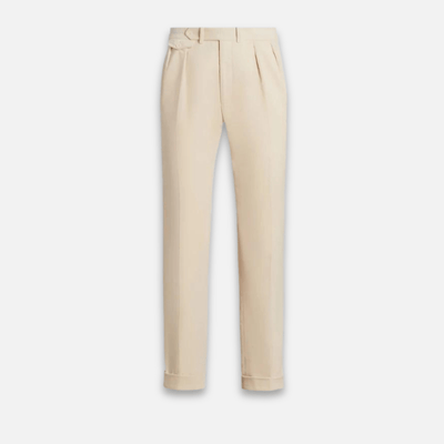Pantalon clasico de cotele Grasso