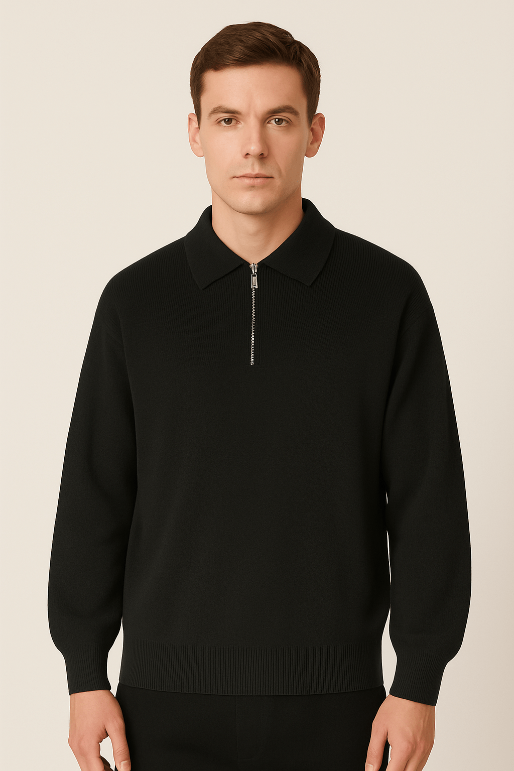 Sweater clasico medio cuello Vitale