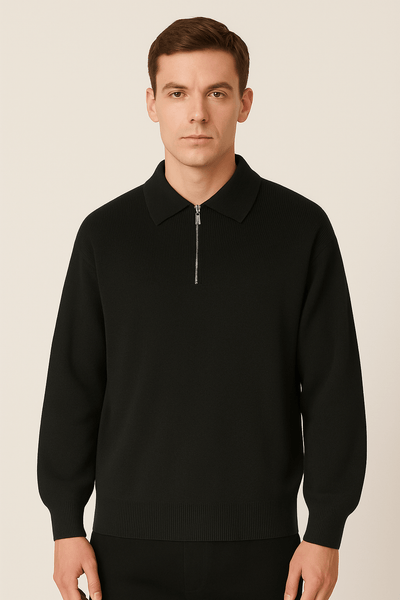 Sweater clasico medio cuello Vitale
