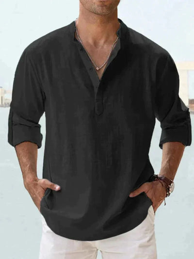 D"Amico | Camisa casual estilo  Lino