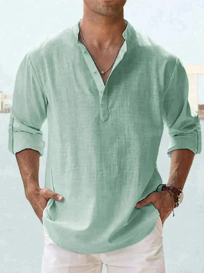 D"Amico | Camisa casual estilo  Lino