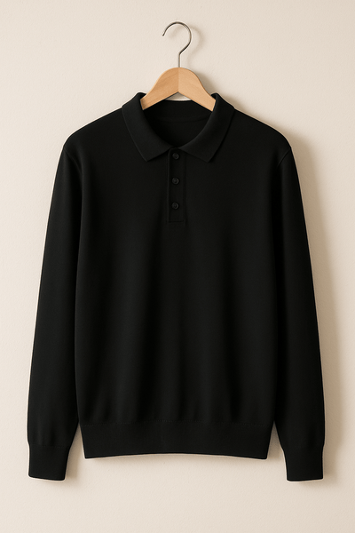 Polera polo manga larga Conte