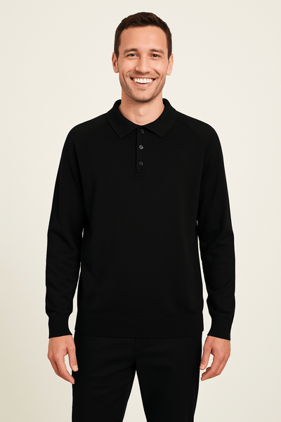 Polera polo manga larga Conte