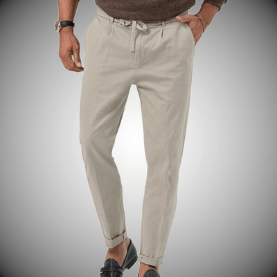 Pantalon Old de lino Ferragamo