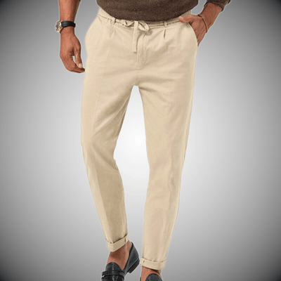 Pantalon Old de lino Ferragamo