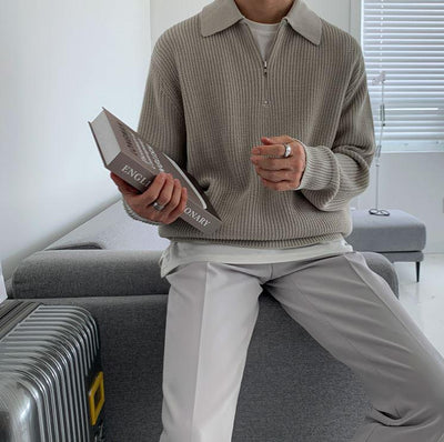 Sweater over de punto Marino