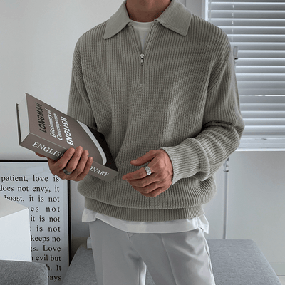 Sweater over de punto Marino