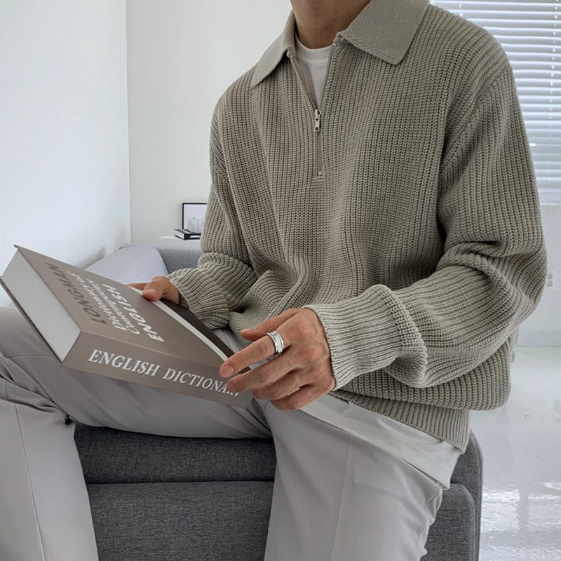 Sweater over de punto Marino