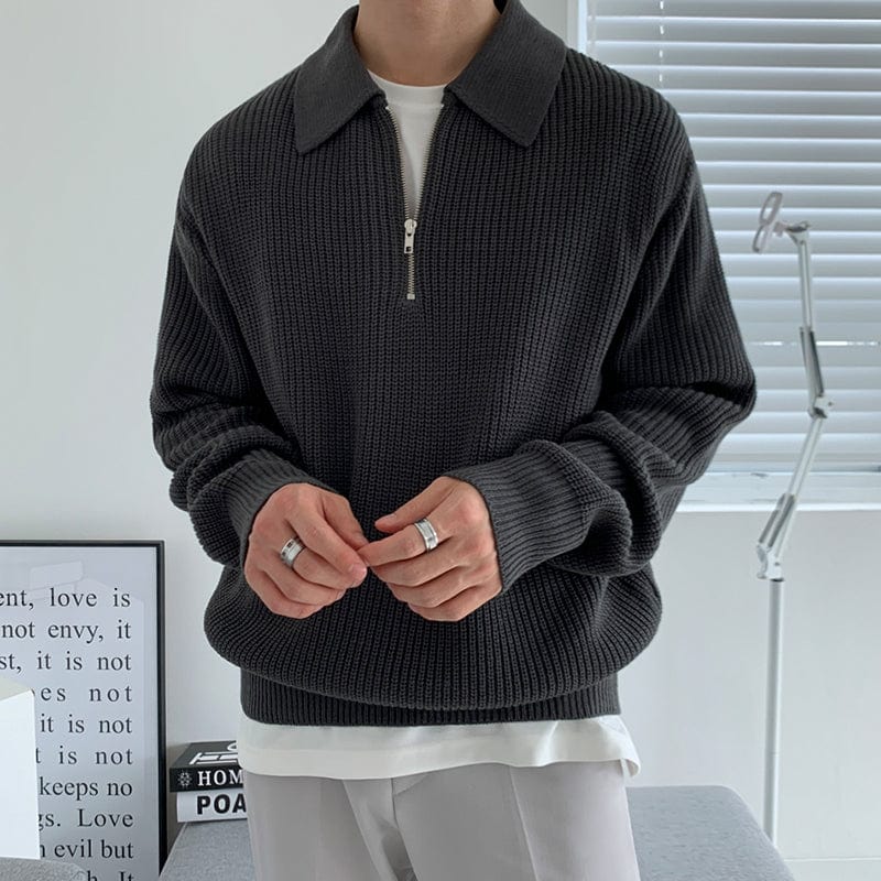 Sweater over de punto Marino