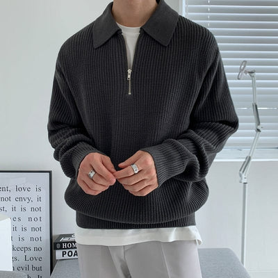 Sweater over de punto Marino