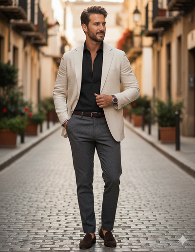 JEFF FERRONI™ | CAMISA LIGERA ELEGANTE PREMIER