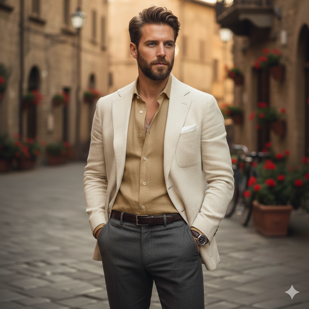 JEFF FERRONI™ | CAMISA LIGERA ELEGANTE PREMIER